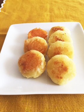 さつまいももち。朝食、おやつ、お弁当に。